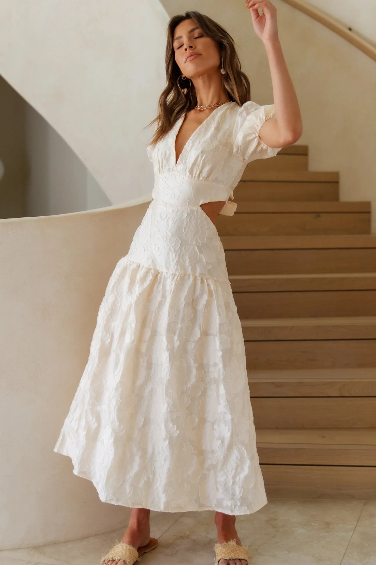 Make The Most Maxi Dress Cream