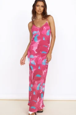 Make Up My Mind Maxi Dress Pink