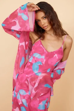 Make Up My Mind Top Pink