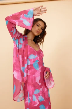 Make Up My Mind Top Pink