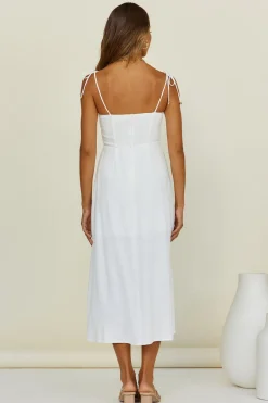 Mallorca Magic Maxi Dress White