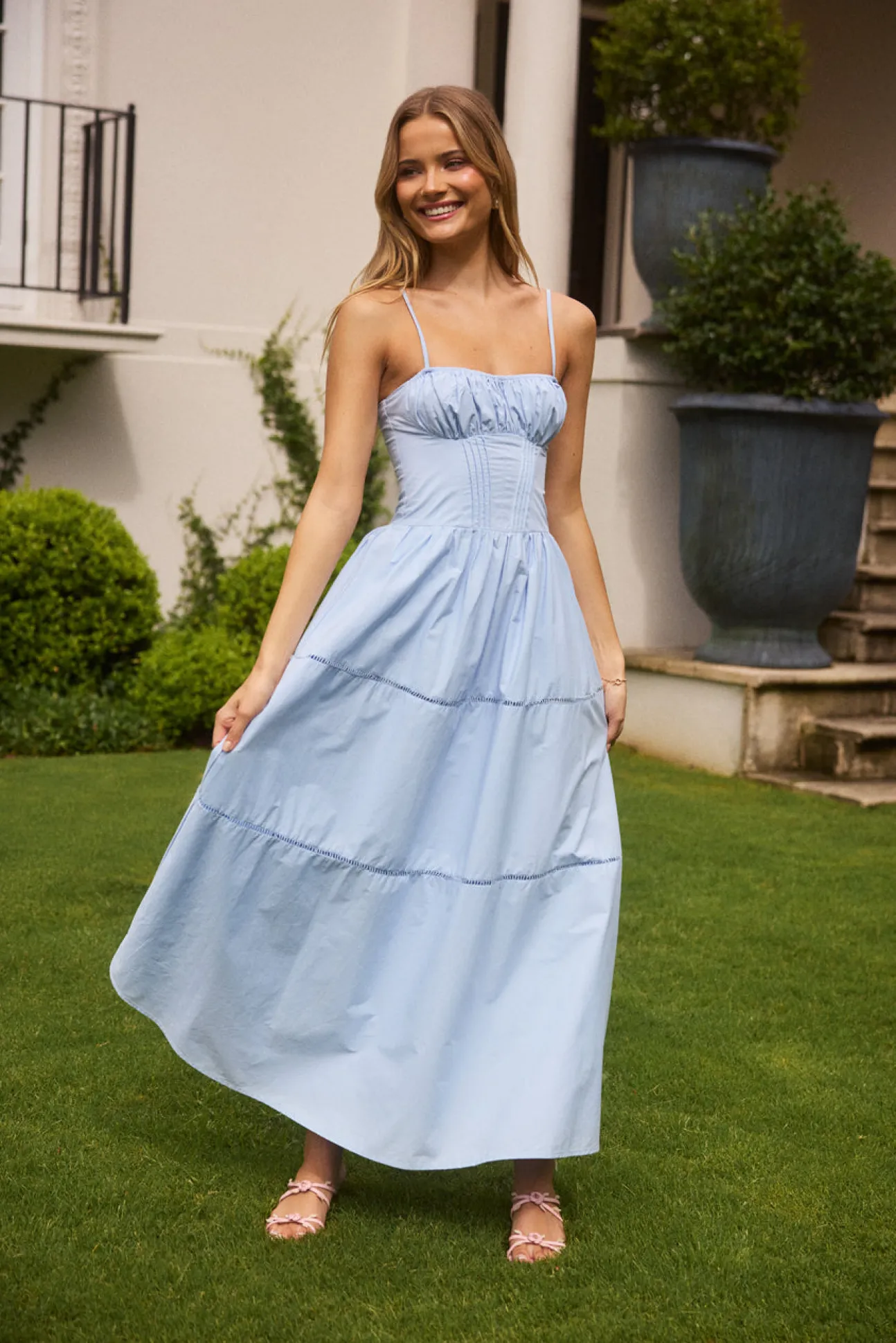 Mandy More Maxi Dress Blue
