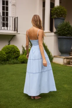 Mandy More Maxi Dress Blue