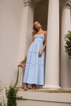 Mandy More Maxi Dress Blue