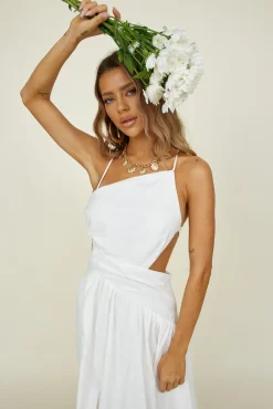 Marais Maxi Dress White