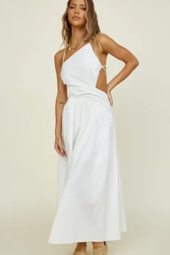 Marais Maxi Dress White