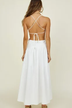 Marais Maxi Dress White