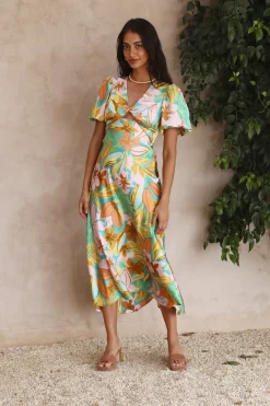 Margaret Maxi Dress Green