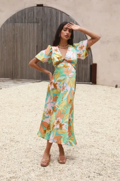 Margaret Maxi Dress Green