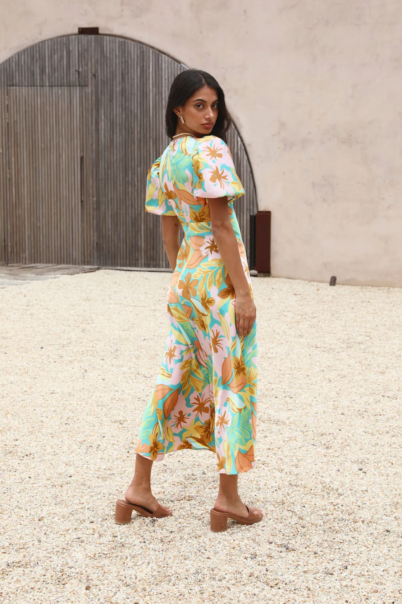 Margaret Maxi Dress Green