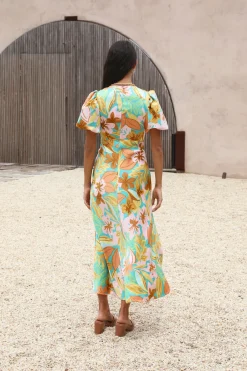 Margaret Maxi Dress Green