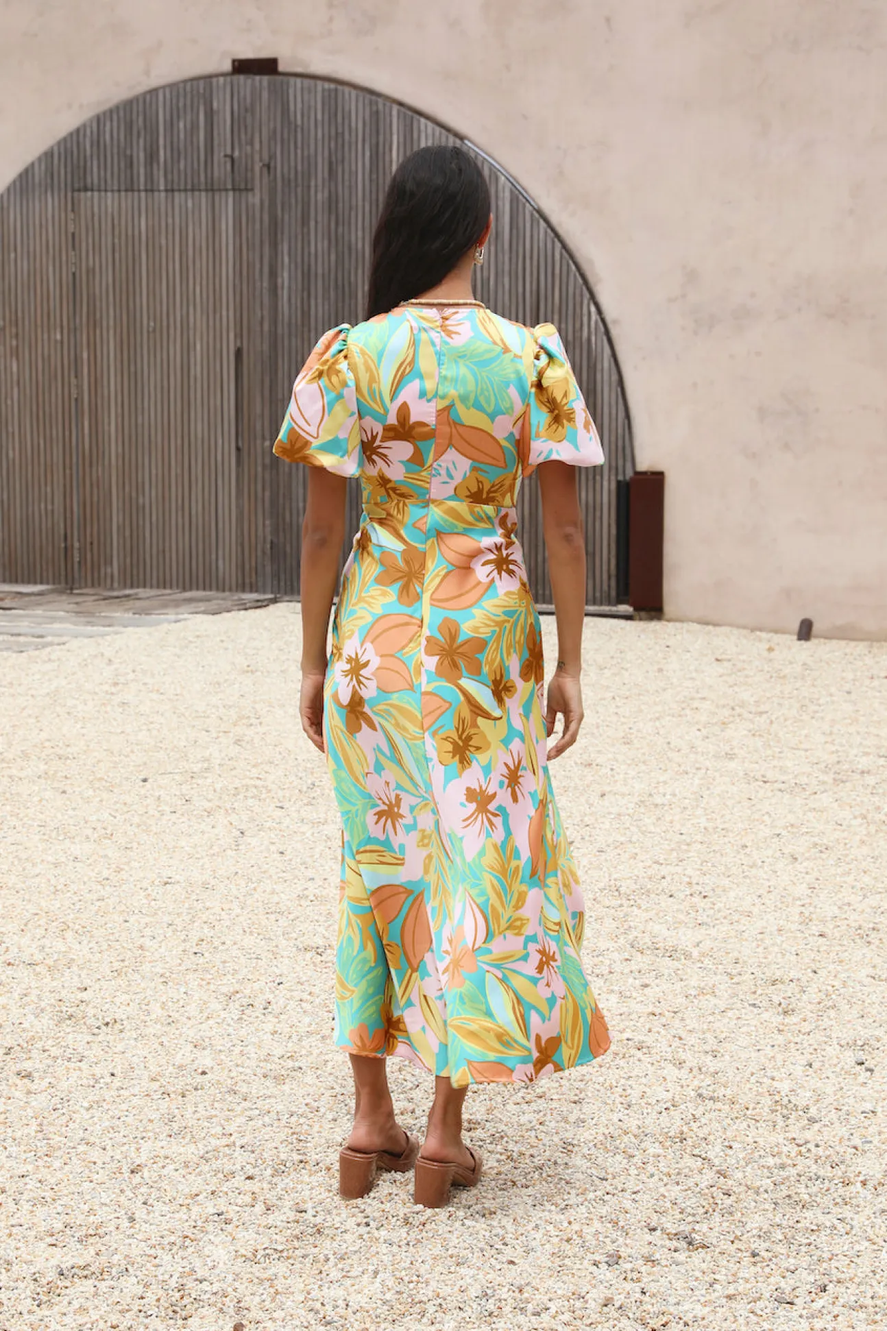 Margaret Maxi Dress Green