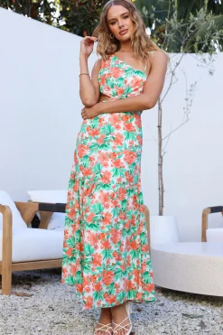 Meet Cute Maxi Dress Orange