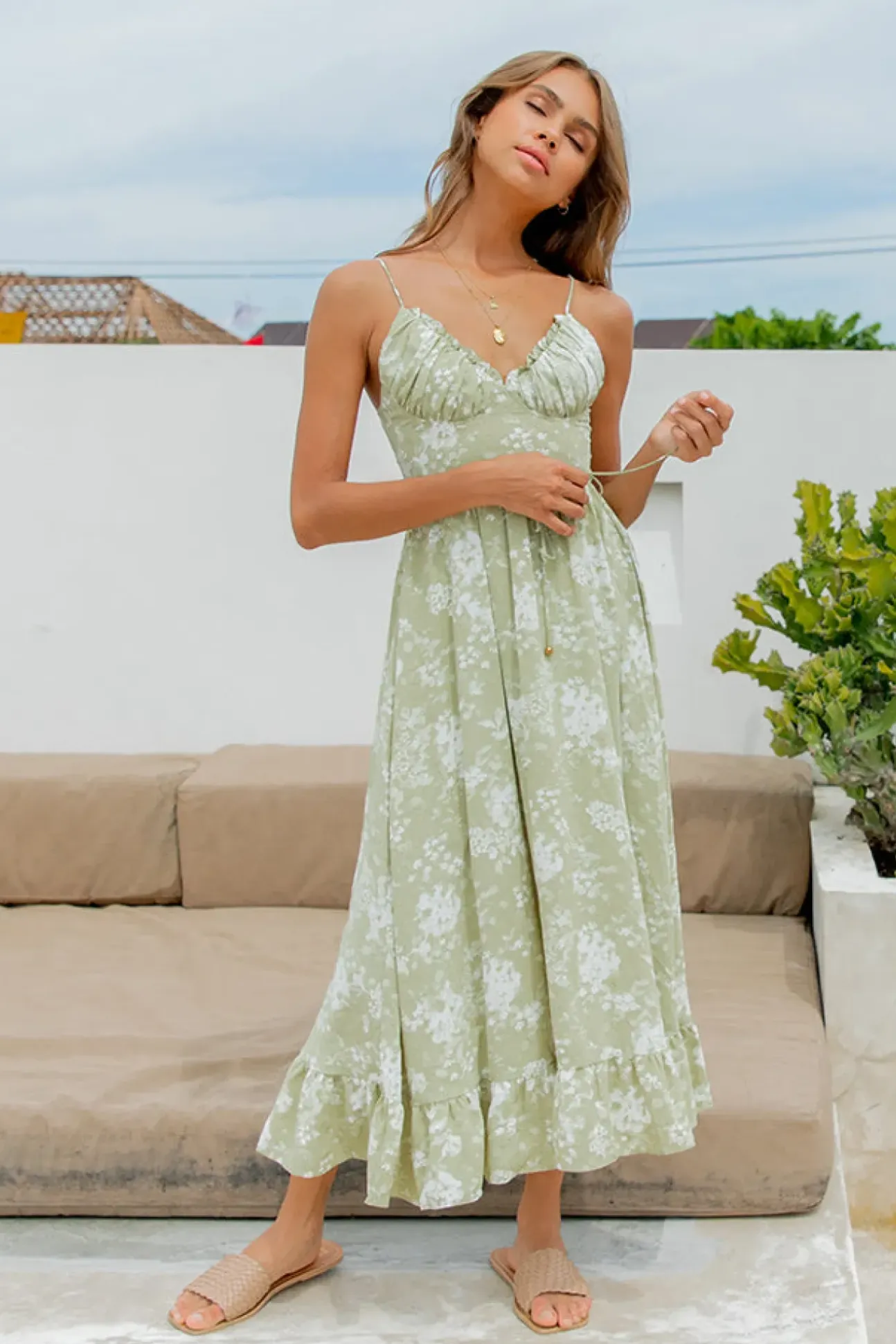 Memories Gone Past Maxi Dress