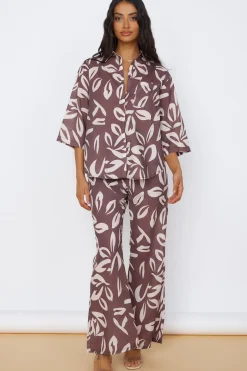 Midnight Enchantment Top Brown