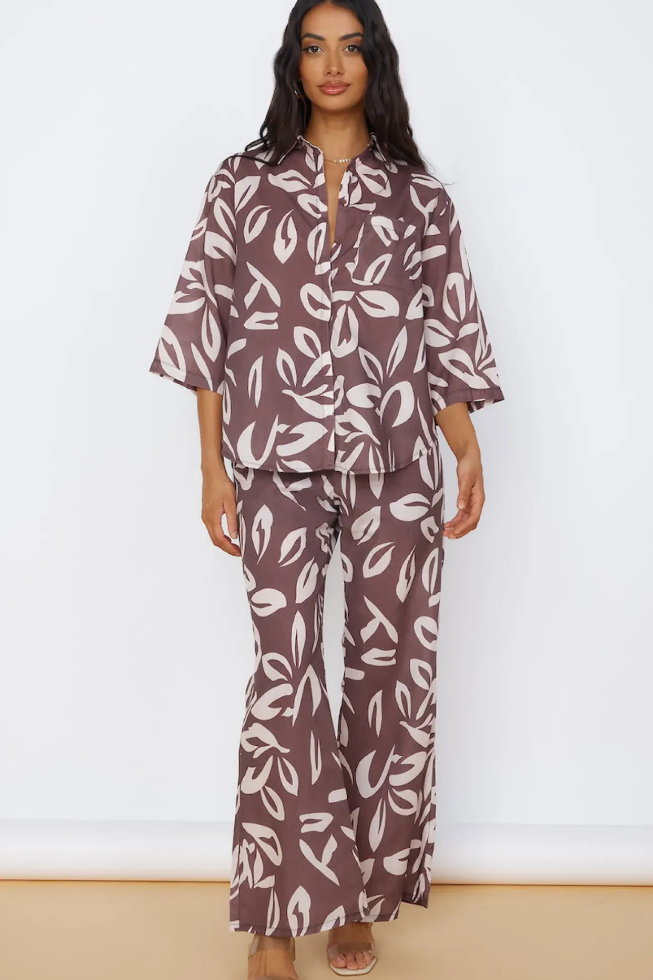 Midnight Enchantment Top Brown