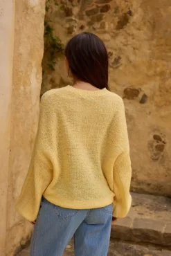 Mikale Knit Jumper Yellow