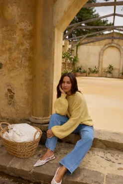 Mikale Knit Jumper Yellow