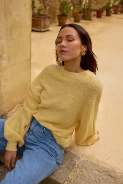 Mikale Knit Jumper Yellow