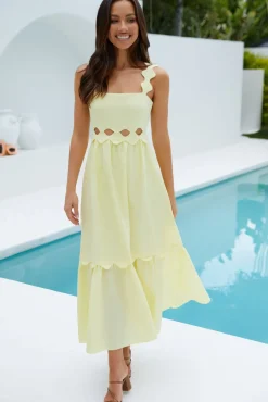 Mireille May Maxi Dress Yellow