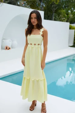 Mireille May Maxi Dress Yellow