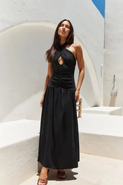 Mocha Moments Maxi Dress Black