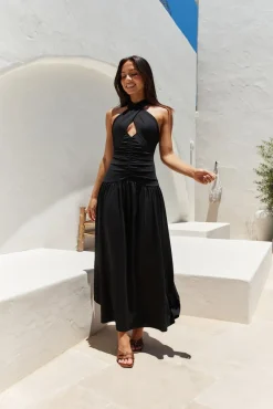 Mocha Moments Maxi Dress Black