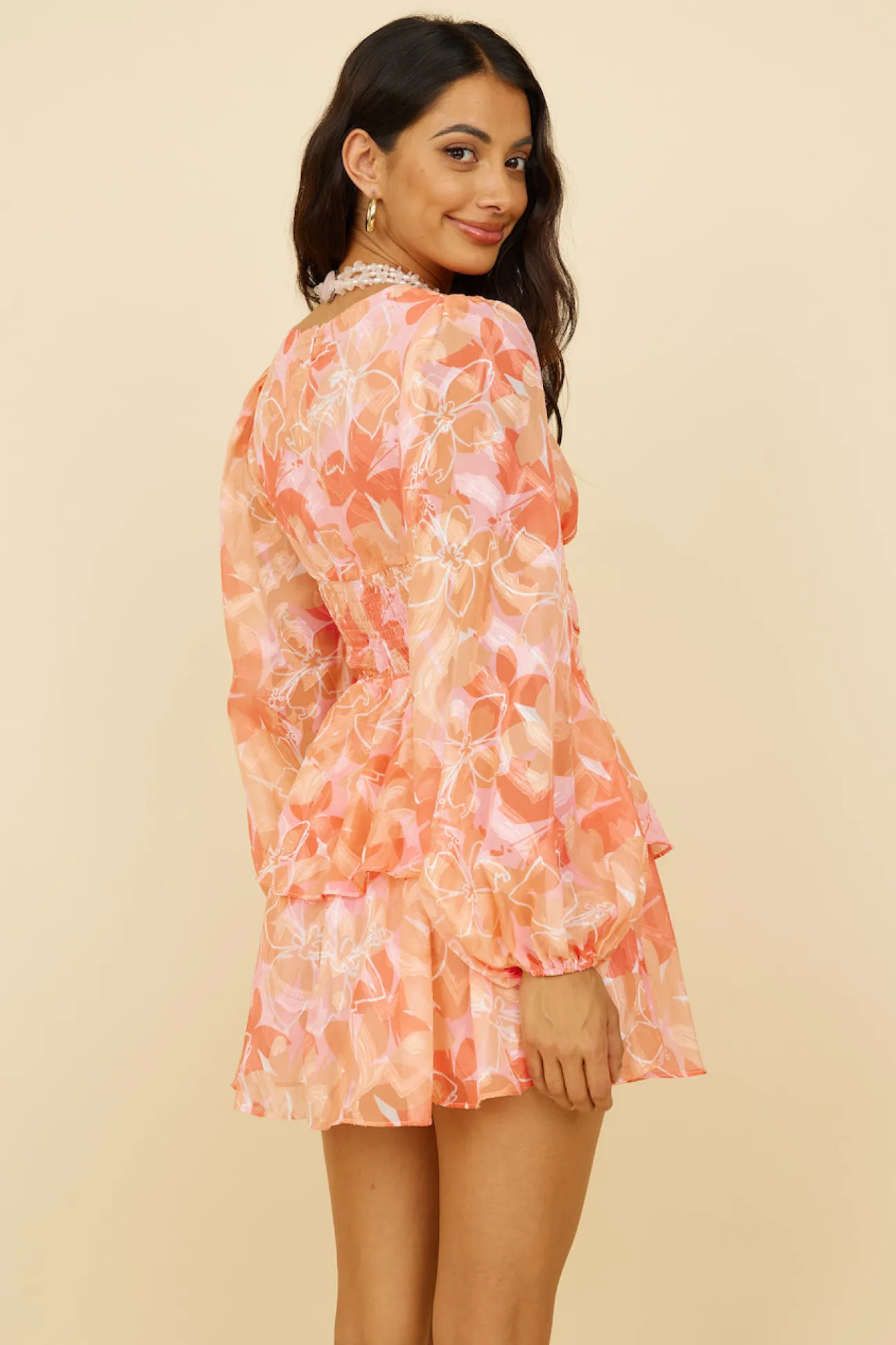 Moment I Knew Dress Orange