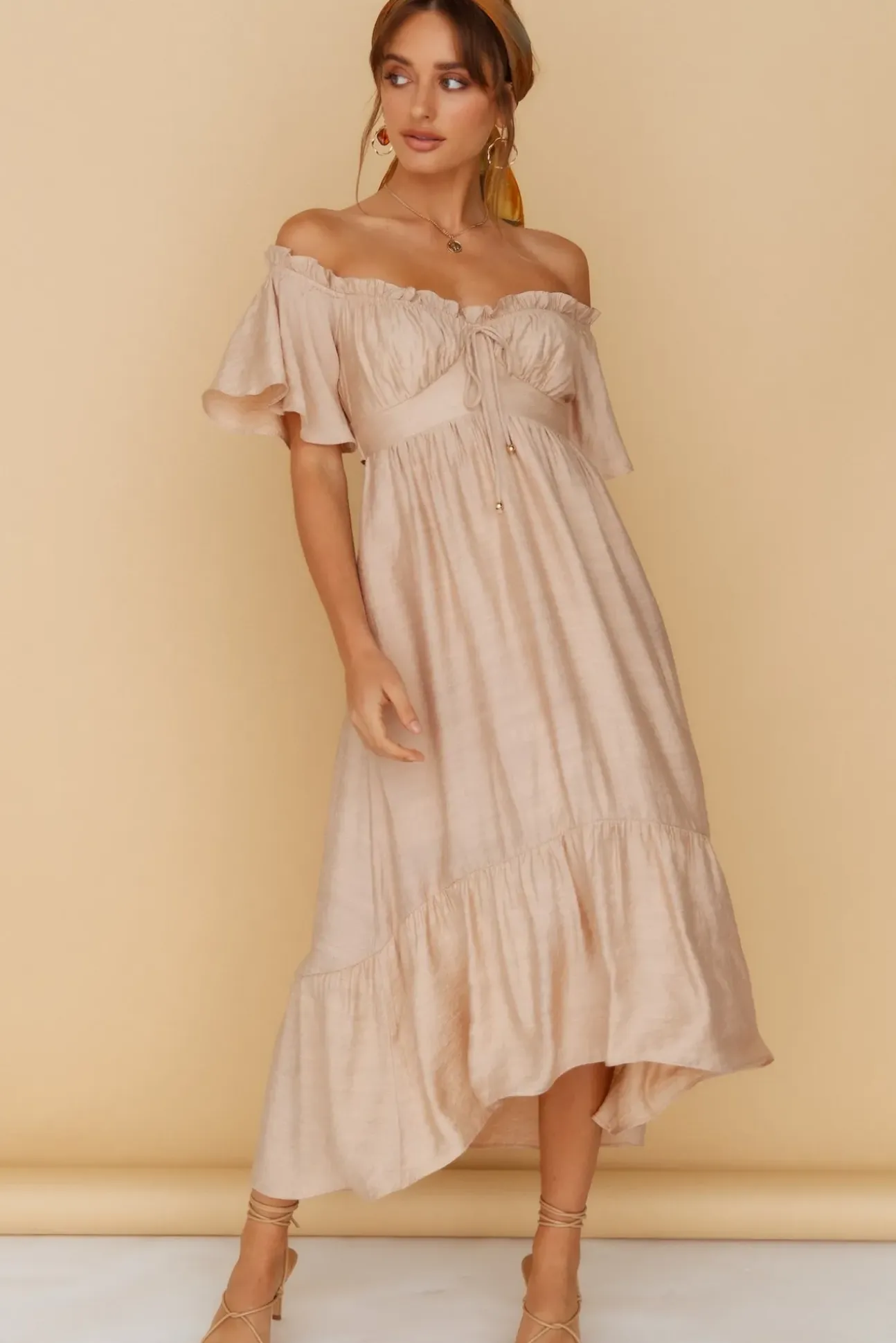 Moonchild Maxi Dress Brown