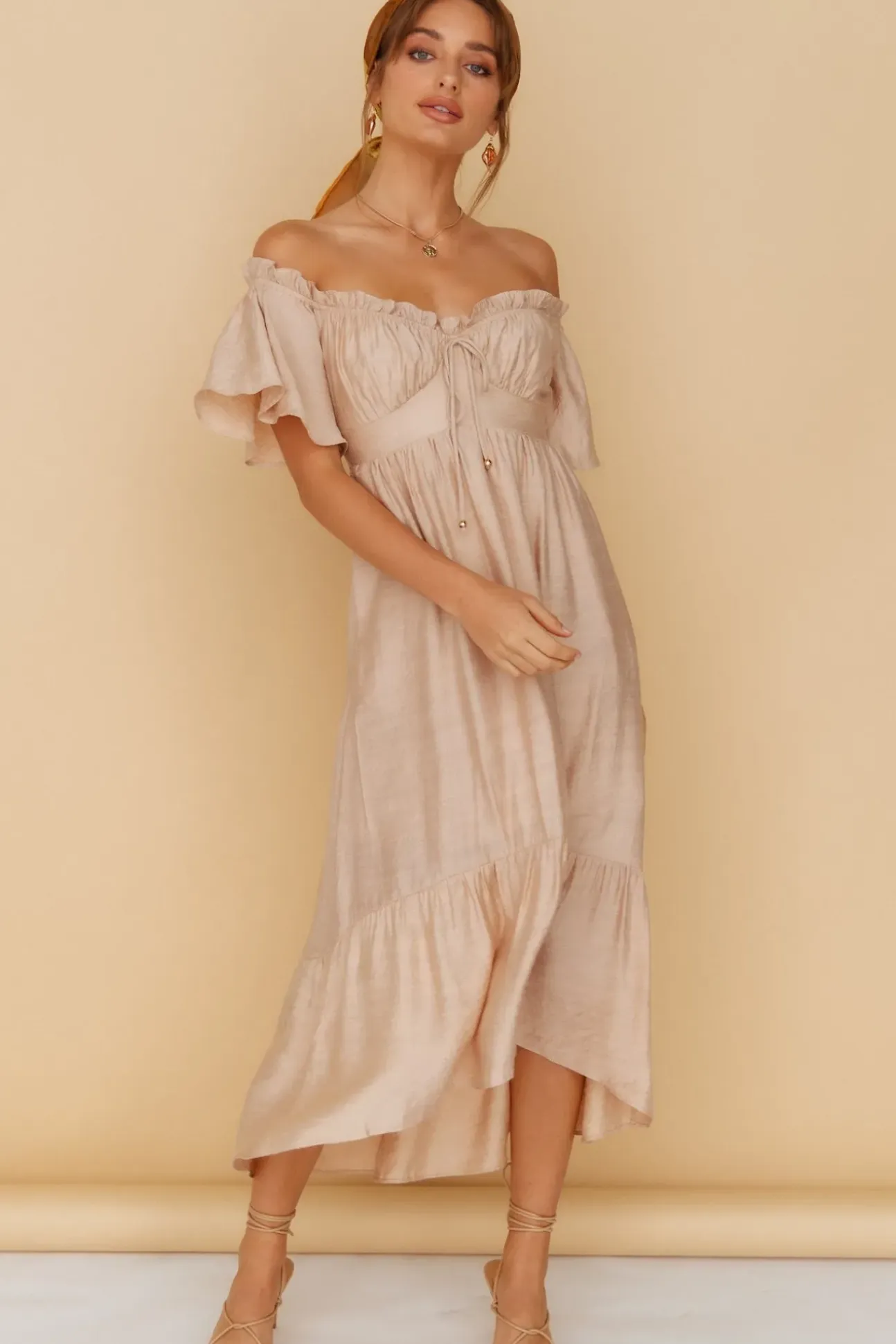 Moonchild Maxi Dress Brown