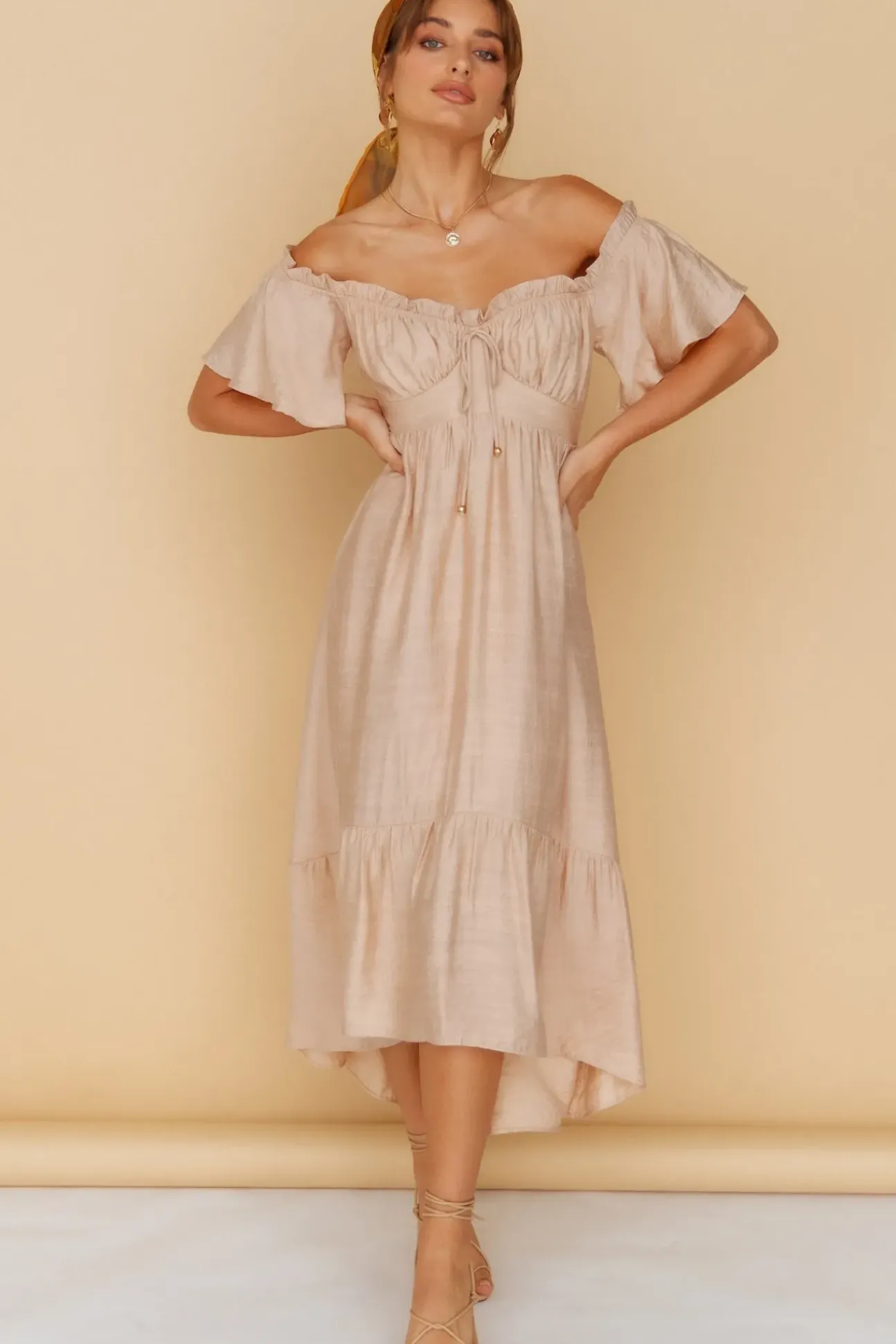 Moonchild Maxi Dress Brown