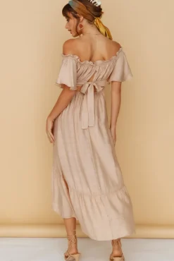 Moonchild Maxi Dress Brown
