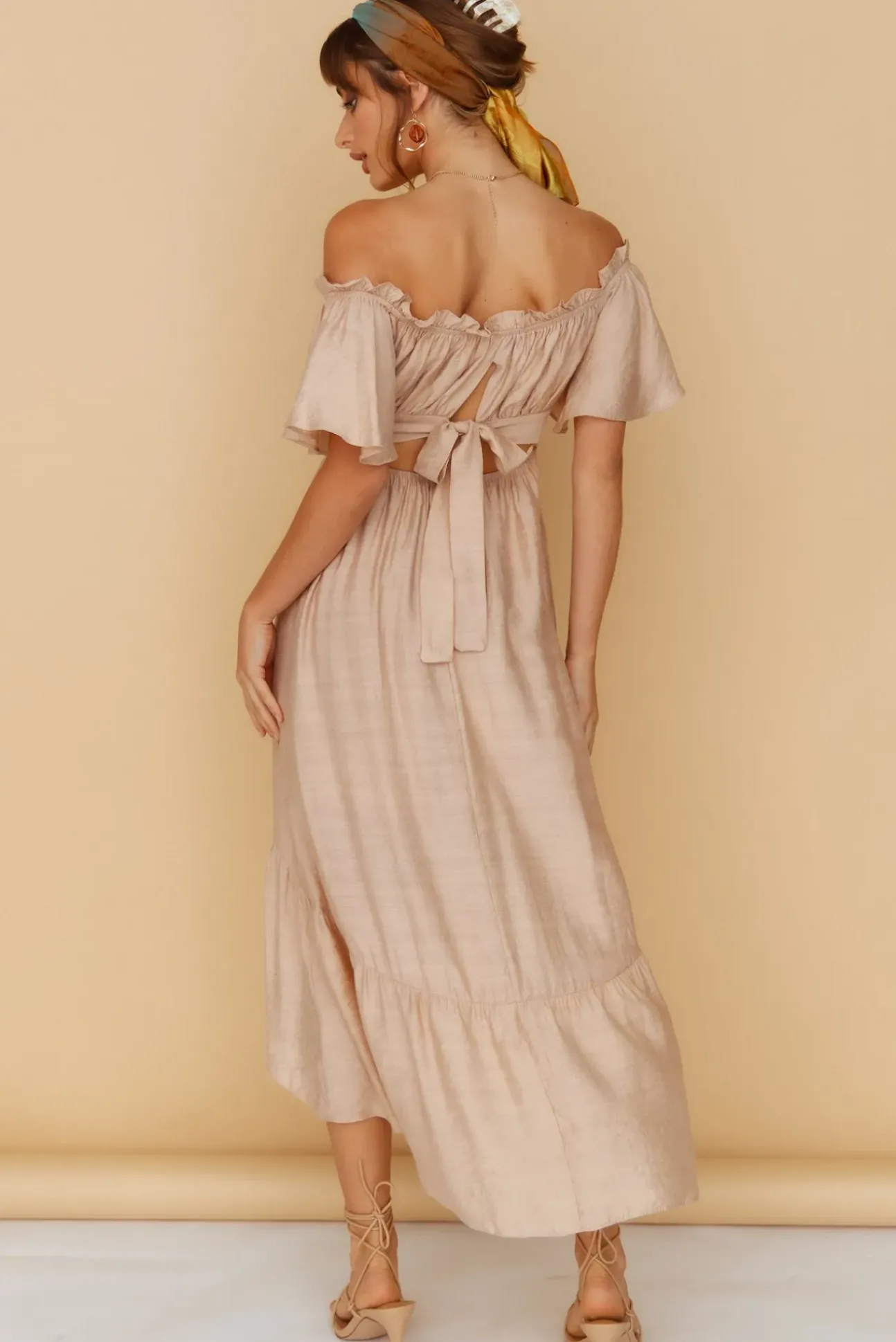 Moonchild Maxi Dress Brown
