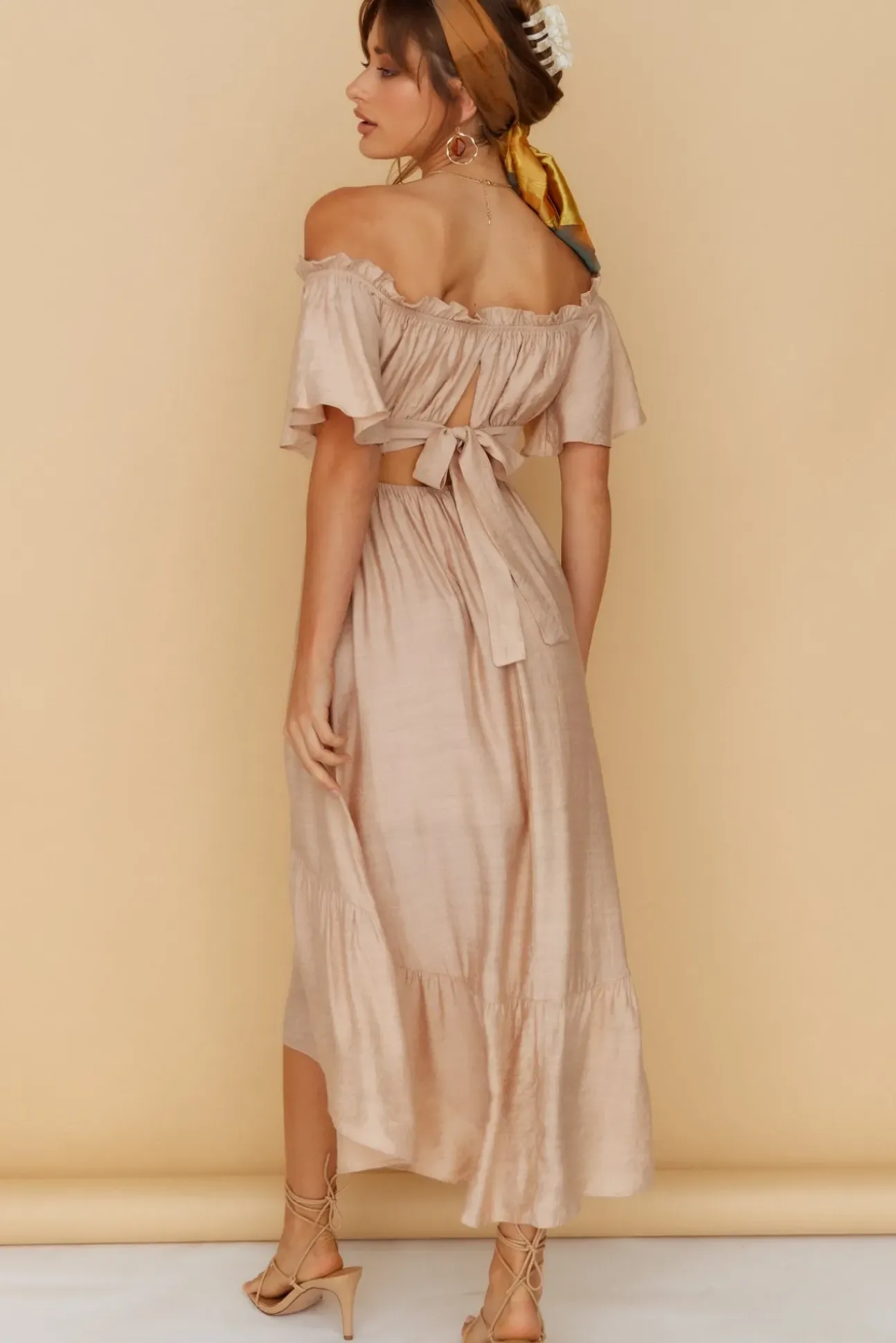Moonchild Maxi Dress Brown