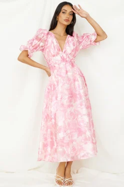 My Juliet Midi Dress Pink