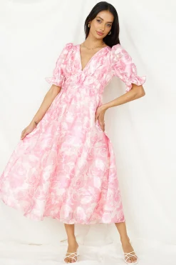 My Juliet Midi Dress Pink