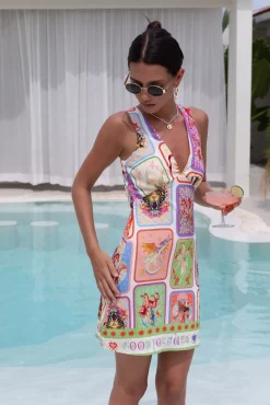 Mystic Fortune Mini Dress Print