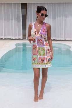 Mystic Fortune Mini Dress Print