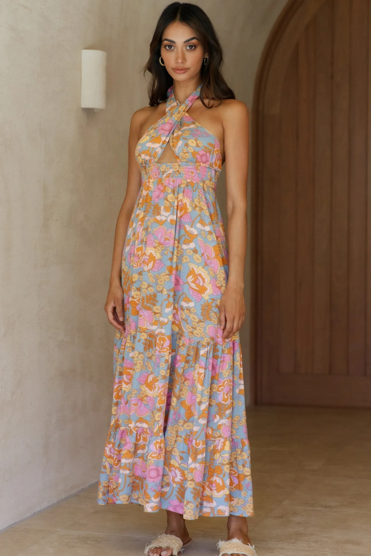 My Sunshine Maxi Dress Sage