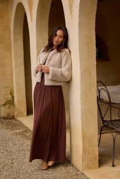 Nalla Maxi Dress Brown
