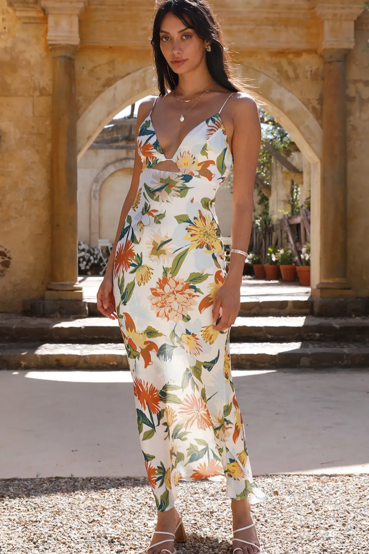 Naturally Me Maxi Dress Yellow