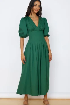 Nature's Escape Maxi Dress Green