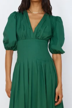 Nature's Escape Maxi Dress Green