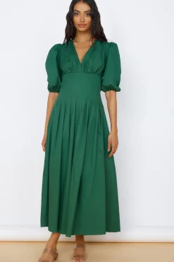 Nature's Escape Maxi Dress Green