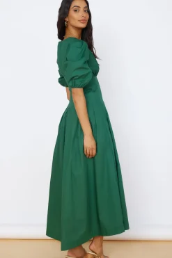 Nature's Escape Maxi Dress Green