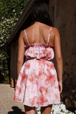 Never Ending Mini Dress Pink