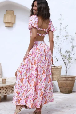 Next Millennium Maxi Skirt Pink