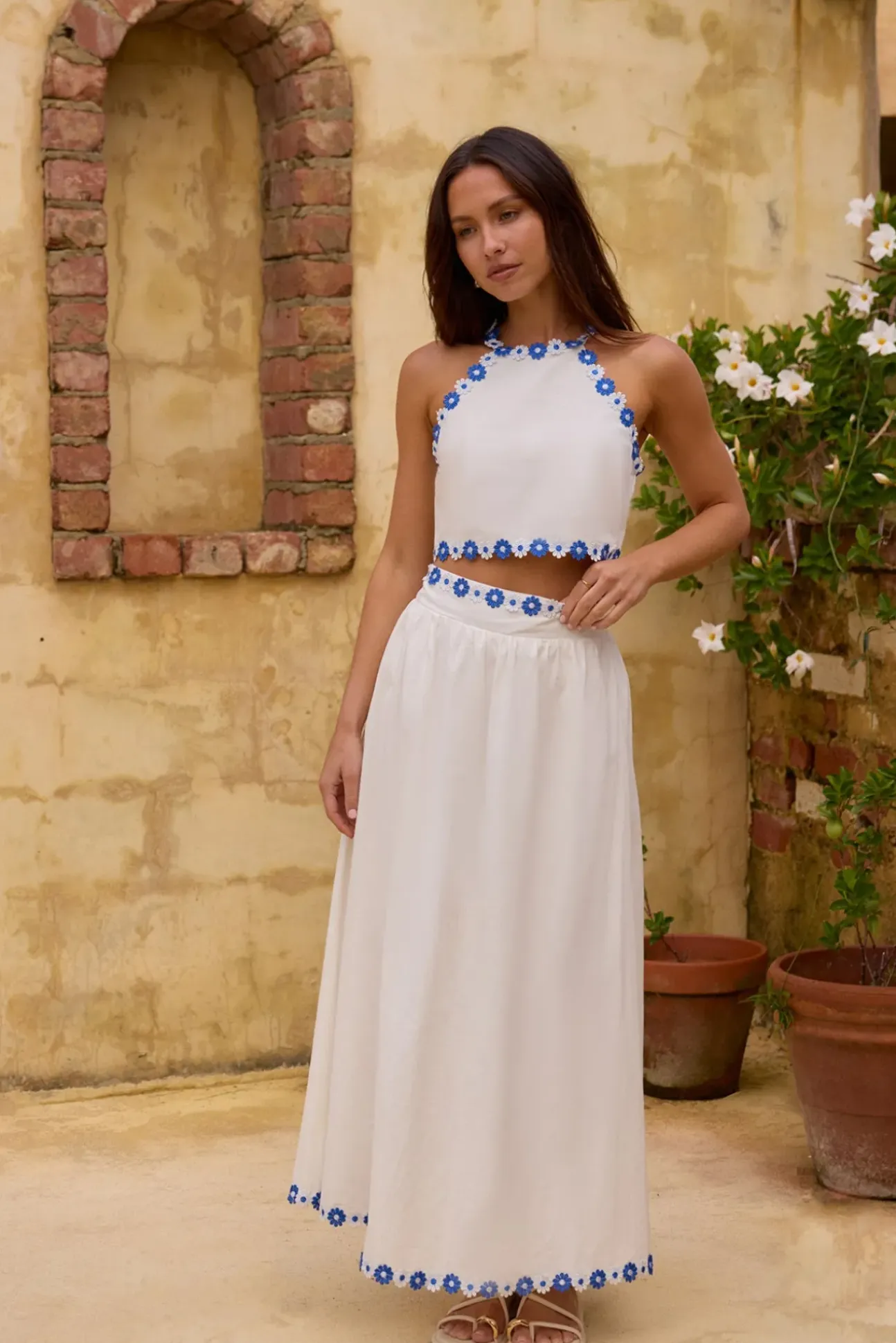 Nicola Rose Set White