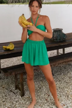 Nostalgia Calling Shorts Green