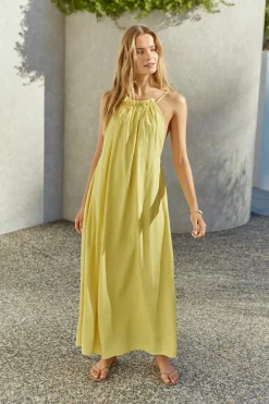 Not So Little Miss Maxi Dress Yellow